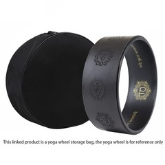 Yoga Wheel Bag Yoga Circle Storage Bag Capacity Zipper Pilates Wheel2755