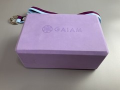 Gaiam Yoga Block And Teceum Strap 8 ft