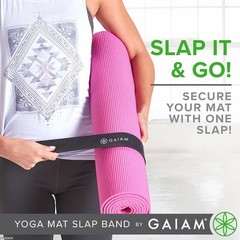 Gaiam Yoga Mat Strap Slap