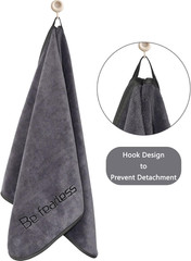 380-GSM Microfiber Gym Towels Super Soft Quick-Drying for Fitness & Sports Use!