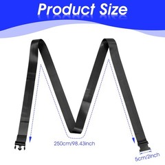 Physical Therapy Strap, Extremity Mobilization Belt, Manual Traction Strap, A…