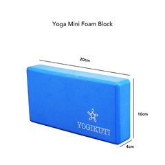Yogikuti Mini Eva Foam Yoga Block for support & Balance Yoga Brick , Foam Block