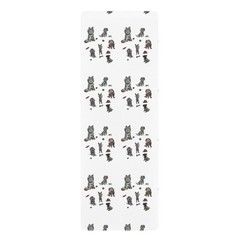 Yoga Mat, Dog Lovers Puppies Cute Design, Animal Print Exercise Mat, Non-Slip