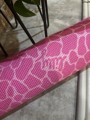 Lilly Pulitzer Yoga Mat with Adjustable Strap Pink