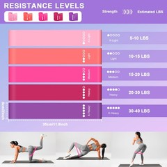 Home Pilates Essentials Kit for Women: 18Pcs Pilates Workout Equipment Set wi…