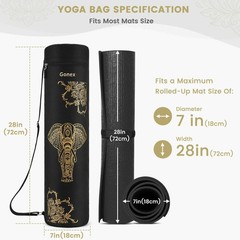 Gonex Yoga Mat Bag, Elephant