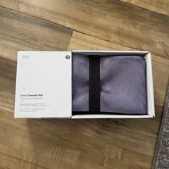 lululemon Carry Onwards Yoga Mat 24×72 Purple Rubber Microfiber Non-Slip