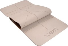 YOGATI Yoga Mat Non-Slip Non-Toxic with Carry Strap Yoga Mat with Alignment Line