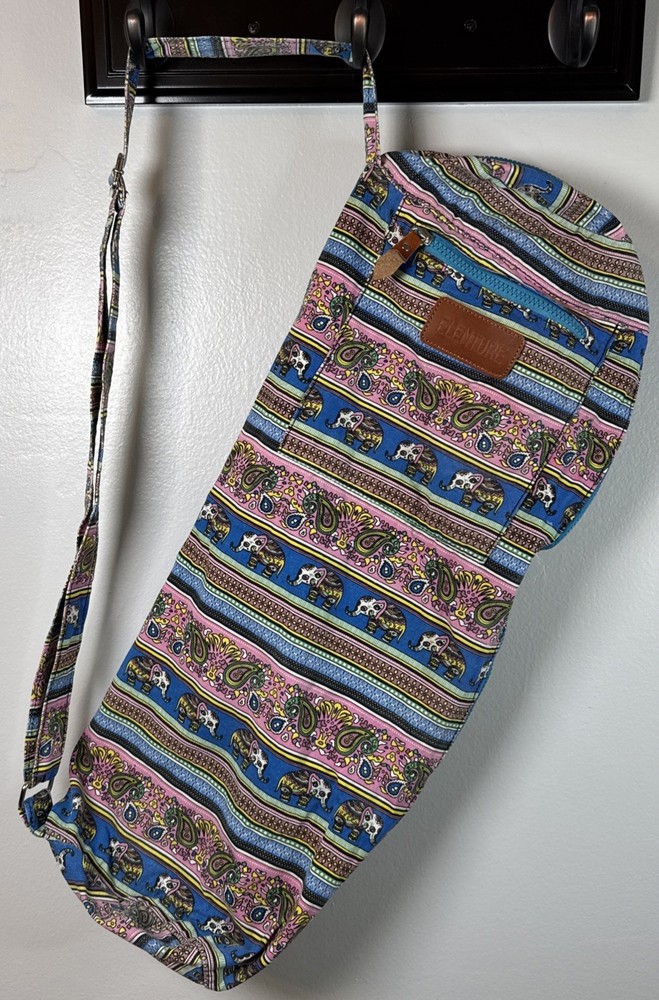 ELENTURE Yoga Mat Bag for Women & Men with Pockets and Adjustable Strap