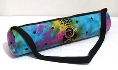 Tie Dye Yoga Mat Carrier Bags Hippie Mandala Cotton Bags With Shoulder Strap US
