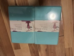 Yoga Blocks 2 Pack – Premium EVA Foam for Yoga, Pilates, Meditation, and teal