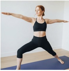 Nautilus Yoga Mat with Strap Size 68″ L x 24″ W x 6mm thickness