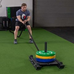 Titan Fitness Pro Sled Core Unit, 4-Post Push, Pull, or Drag Sled