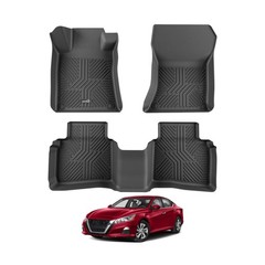Floor Mats for Nissan Altima 2019-2025 (S/SL/SR/SV/Platinum), All Weather TPE…