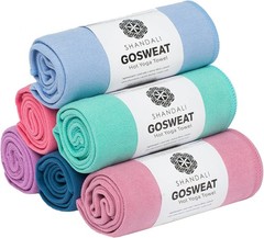 GoSweat Non-Slip Hot Yoga Towel with Super-Absorbent Soft Suede Microfiber in…