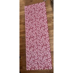 Hibiscus print Yoga Mat