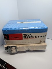Lot Of 2 Danskin Now Foam Yoga Blocks New Sealed In Package 9″x3″