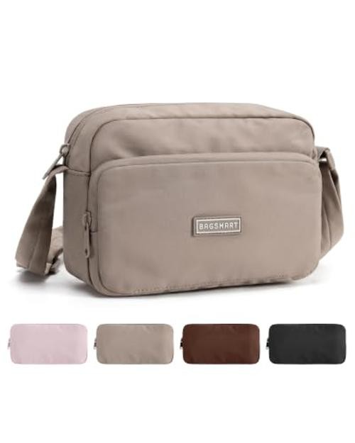 Foldable Crossbody Bags for Women, Small Travel Purses Hobo Bag | 2.4L Camel