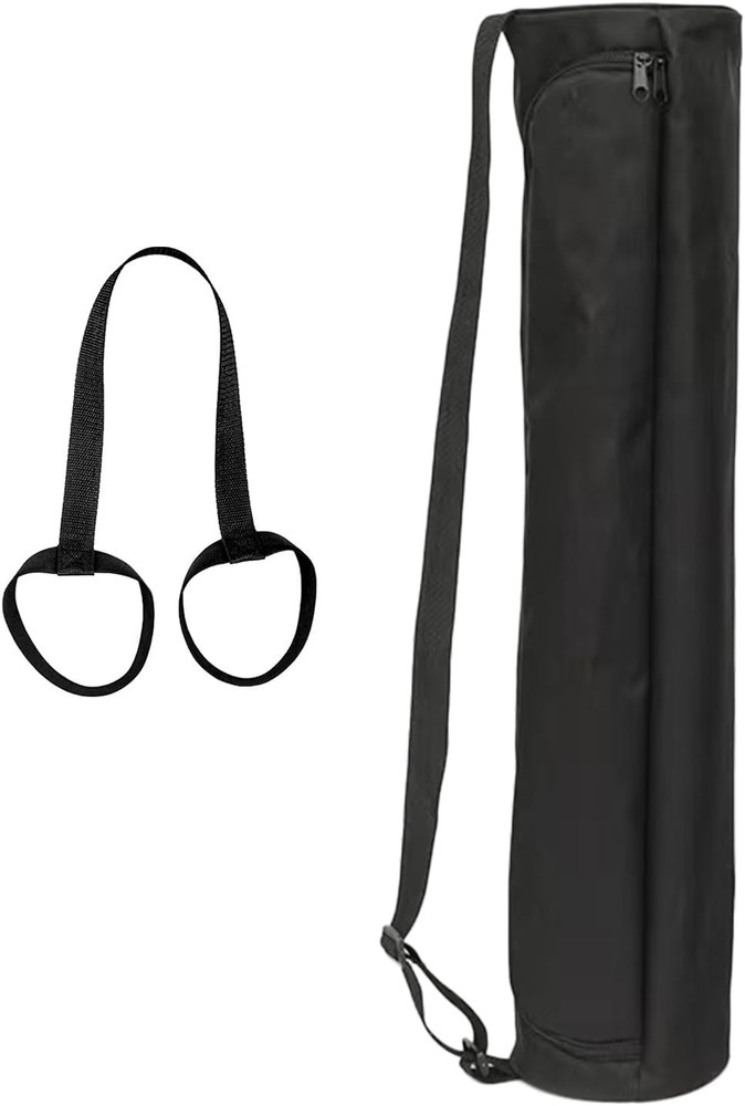 Extra Large Yoga Mat Bag With Strap LARGE, Large-Black