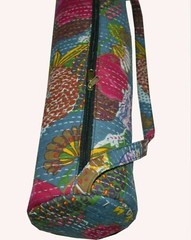 Unisex Kantha Yoga Bag Running Bohemian Exercise Sports Cotton
