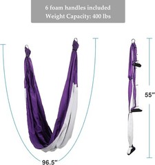 Hamaca de yoga equipo de inversión de trapecio kit de montaje en el techo US NEW