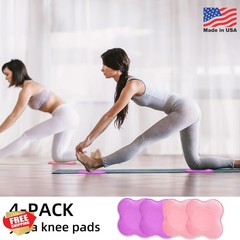 2 packs Yoga Knee Pad Mats Extra Thick for Knees Elbows Wrist Hands Head Foam Pi