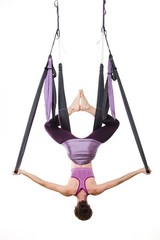 Aerial Yoga Swing Set – Yoga Hammock Hanging Swing – Aerial Sling Inversion F…