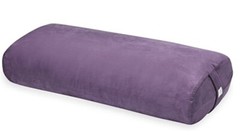 Purple Color Meditation Rectangular Pillow Yoga Bolster Supports Body (a)