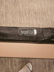 Gogokiwi Large Yoga Mat (6’x4′) Extra Standard (1/4 inch Thick), Just Black