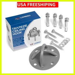 Training Anchor Mount Hook for Suspention-Trainer Straps, Ceiling Mount Brack…