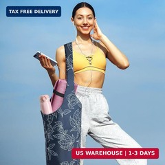IwIeIaIrI Yoga Mat Bag for Women with Large Size Pocket and Zipper Pocket,Yoga B