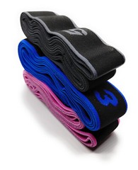 3pcs Yoga Stretch Belt, Resistance Bands, Fitness Bands, Training Bands,