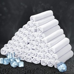 Sublimation Cooling Towels 40″ x 12″ Breathable Soft Ice Towel Small, White
