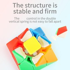 Ergonomic Twisting Cubes High Visibility Color Smooth Movement For Solving