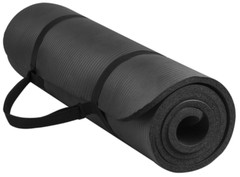 BalanceFrom GoYoga Exercise Yoga Mat – Black