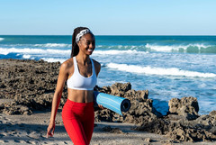 Multi-Use Workout Mat – Non-Slip, Two-Sided Mat for Yoga, Pilates, Strength Trai
