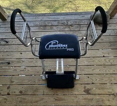 MALIBU PILATES Pro Chair Low impact Portable Foldable With Sculpting Bars
