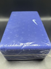 Nike Essential Yoga Solid Foam Pose Block Workout Stretching Aid Blue NEW