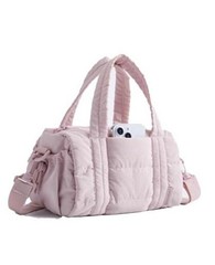 Reiki Gym Bag for Women Puffy Yoga Mat Travel Weekender Mini 5L 5L-Baby Pink