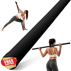 GHCTFE Yoga Stick Black 4-Section