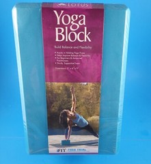 Lotus Yoga Block Foam Brick~Assists Holding Yoga Poses~Build Balance Flexibility