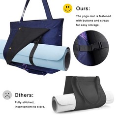 Yoga Mat Bag Yoga Bags and Carriers Fits All Your Stuff Yoga Tote Bag with Zi…