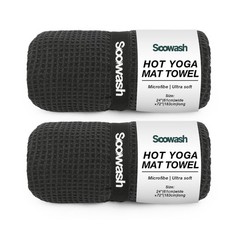 Hot Yoga Towel 2 Pack Yoga Mat Towels Microfiber Yoga Towels fo… Fast USA SHIP