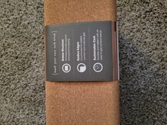 Manduka Cork Yoga Block 4″ x 6″ x 9″ Sustainable Natural Cork Radius Edges