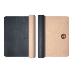 Yoga mat cork, tested with VERY GOOD, available in 2-5 mm, incl. yoga block