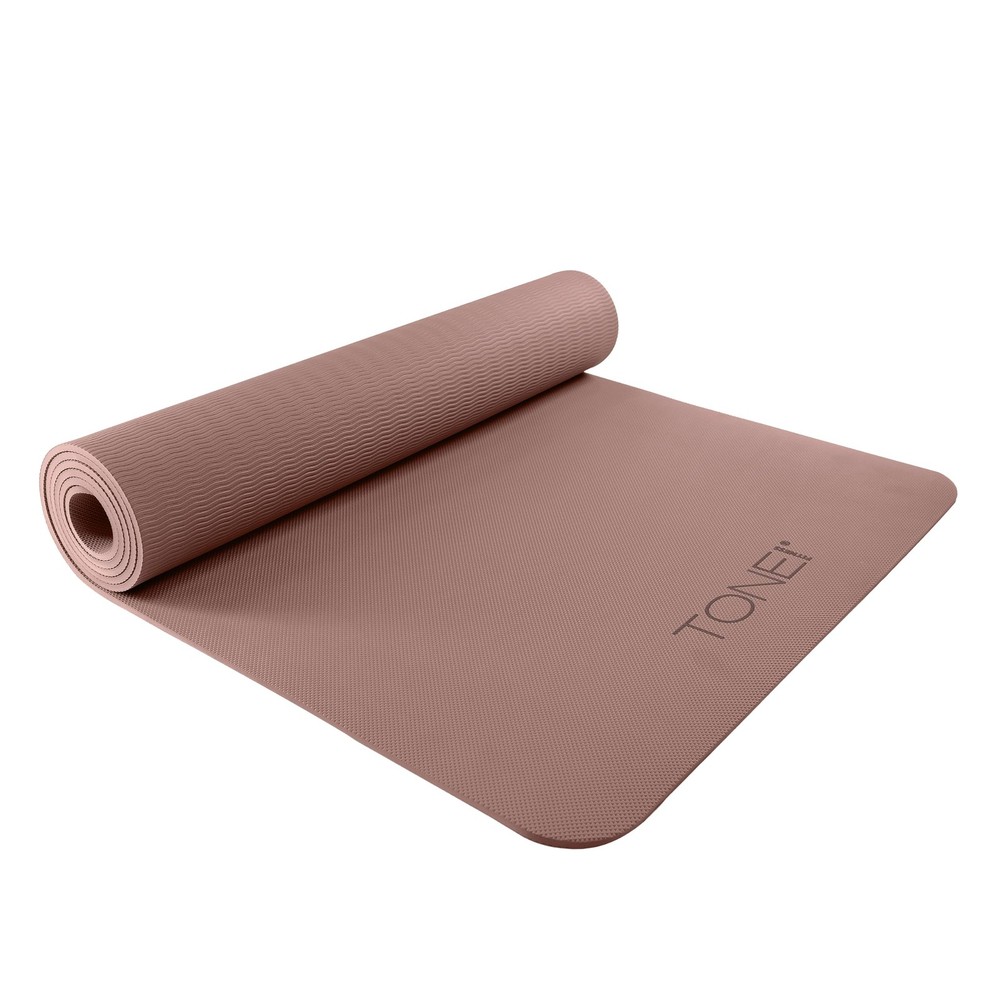 Yoga Mat 1/4″ Thick Non Slip Exercise & Pilates Mat for Home Workouts with Ca…
