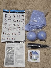 Jillian Michaels Pilates Kit – DVD, Exercise Ball, Weights, Chart, Guide