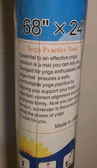 Yoga Mat Fitness 68″ X 24″ Mind Body Health Purple