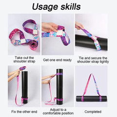 Yoga Mat Strap Stretching Band Elastic Bands Ballet Pilates Elastic Strap for Yo