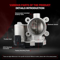 Electronic Throttle Body Replacement for Chevrolet Cruze 2017-2019, 12671379